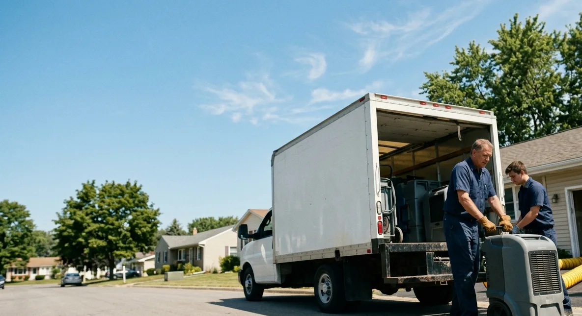 Water Damage Cleanup in Ashville, OH near me